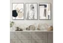 LuxusKollektion Leinwandbild 3er Set Abstrakt Geometrie Bunt Bild 2