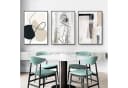 LuxusKollektion Leinwandbild 3er Set Abstrakt Geometrie Bunt Bild 4