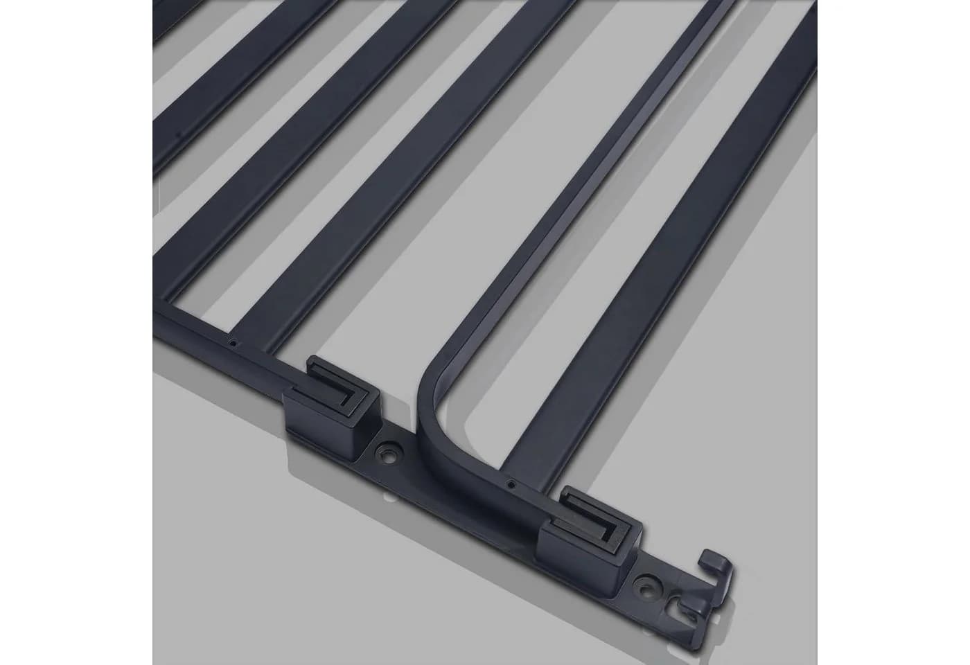 LuxusKollektion Handtuchhalter Schwarz Klappbar 60cm - Bild 5