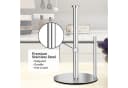 LuxusKollektion Küchenrollenhalter Edelstahl Silber Stehend Bild 5