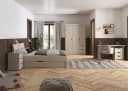 Rauch Komplett-Schlafzimmer Frieda Bett 140x200cm Beige Bild 2