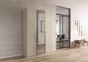 OTTO HOME Drehtürenschrank Agordo Beige Glasfront Bild 1