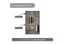 OTTO HOME Drehtürenschrank Agordo Beige Glasfront Bild 4