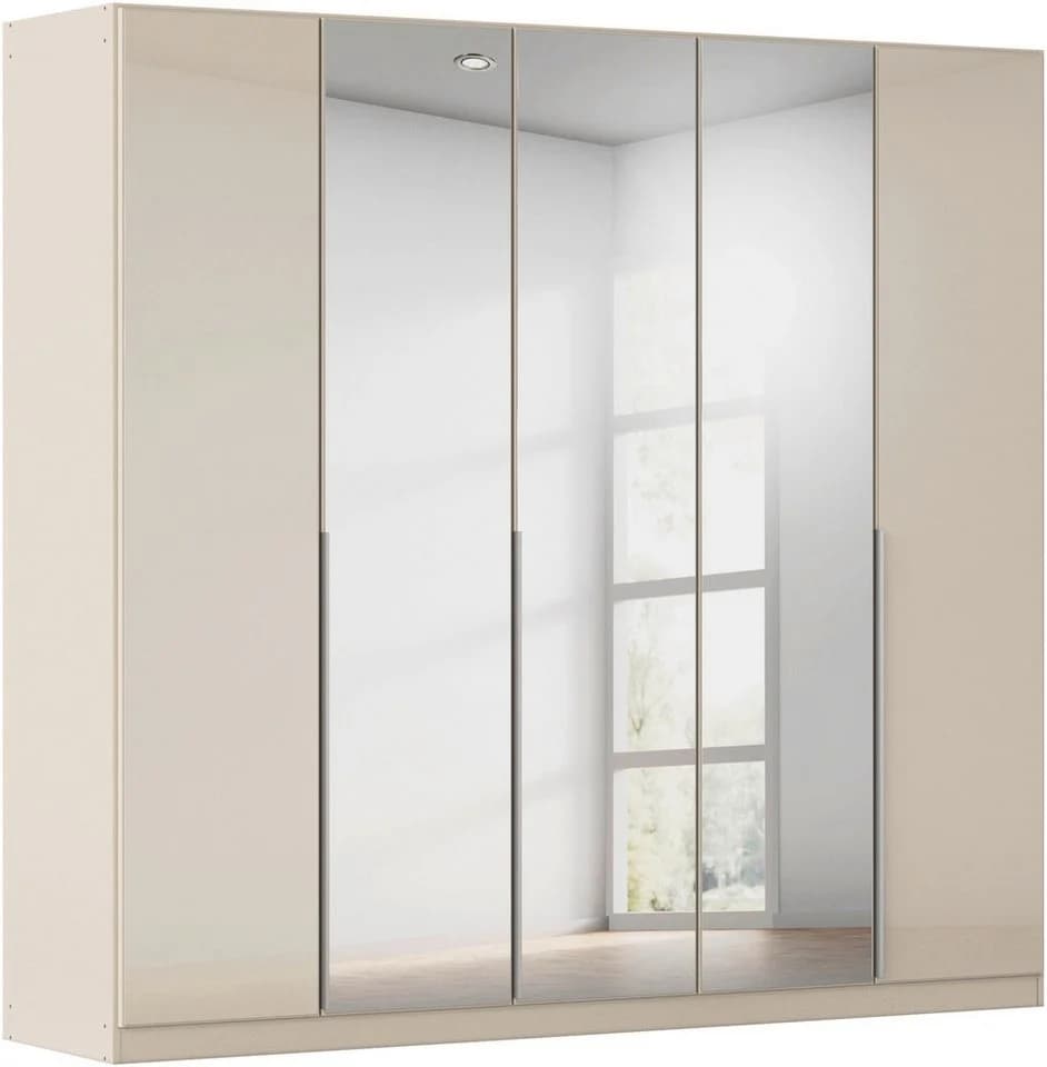 OTTO HOME AGORDO Drehtürenschrank Beige Glasfront - Bild 2