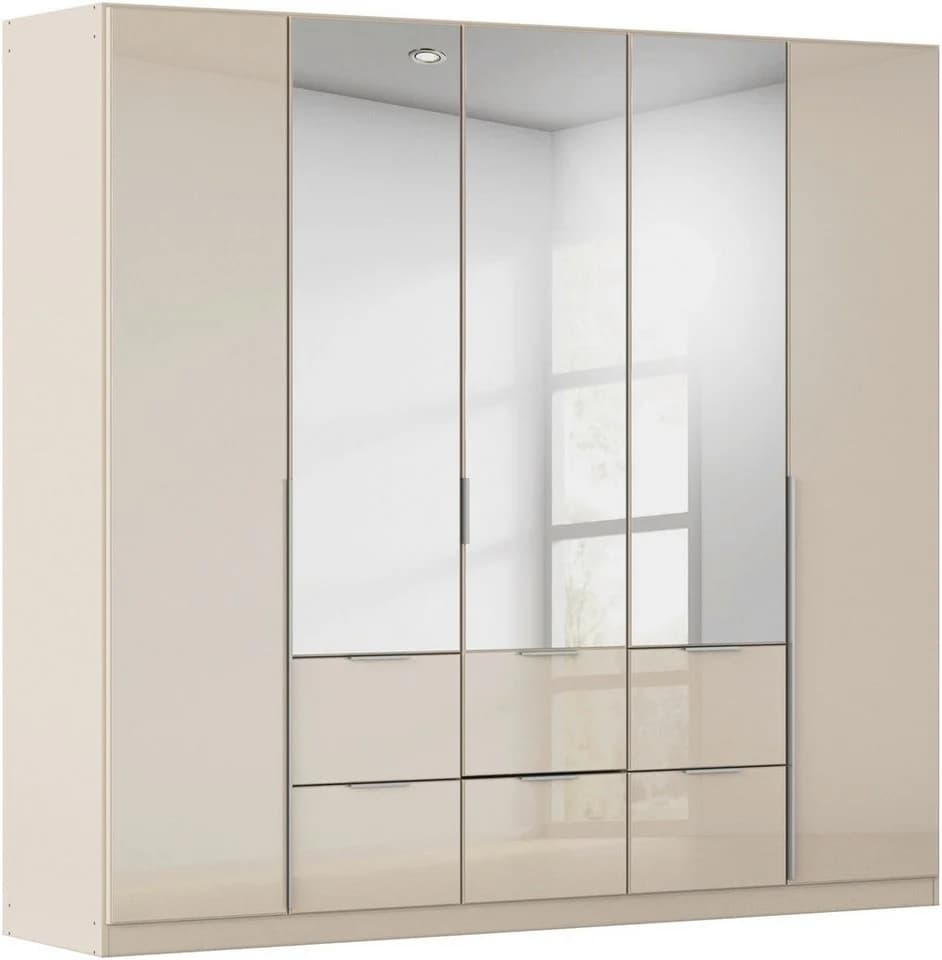 OTTO HOME AGORDO Drehtürenschrank Beige Glasfront - Bild 2