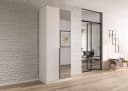 OTTO HOME Drehtürenschrank AGORDO Beige/Weiss Spiegeltüren Bild 2