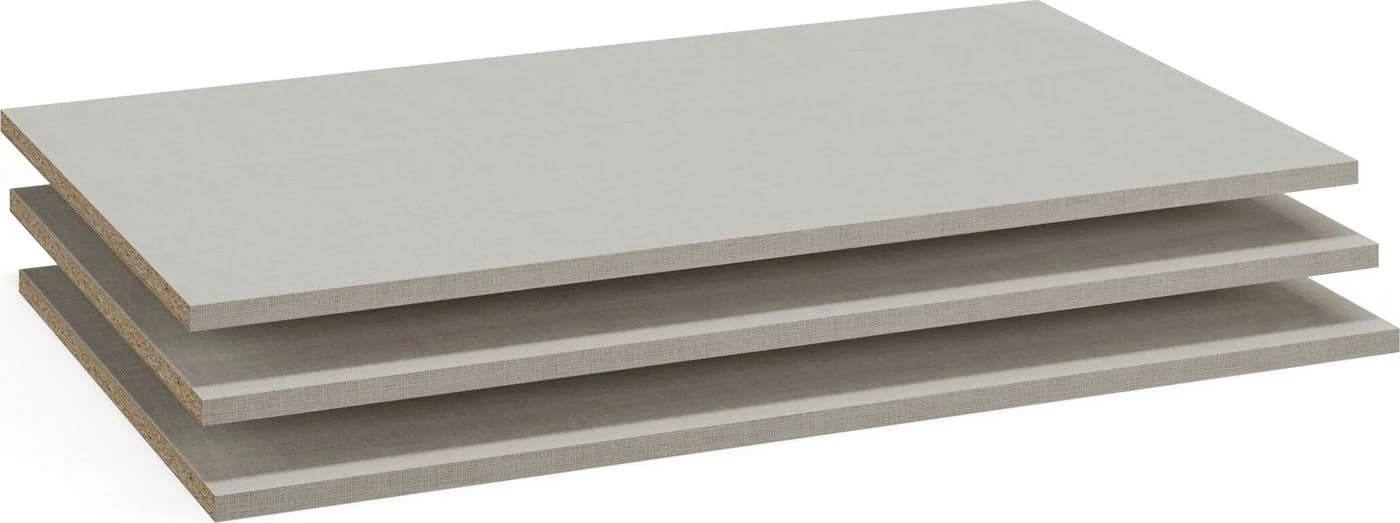 rauch Einlegeboden 3er-Set Beige Holzwerkstoff für Kleiderschrank
