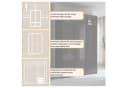 rauch Kleiderschrank SKAT SHINE Schwarz Glasfront Bild 5