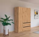 Rauch Drehtürenschrank Kleiderschrank Garderobe Costa Grifflos Push-to-Open Bild 1