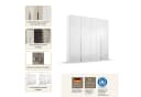 Kleiderschrank MONTCLAR von rauch Fango Graphit Bild 3