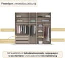 Kleiderschrank MONTCLAR von rauch Fango Graphit Bild 4