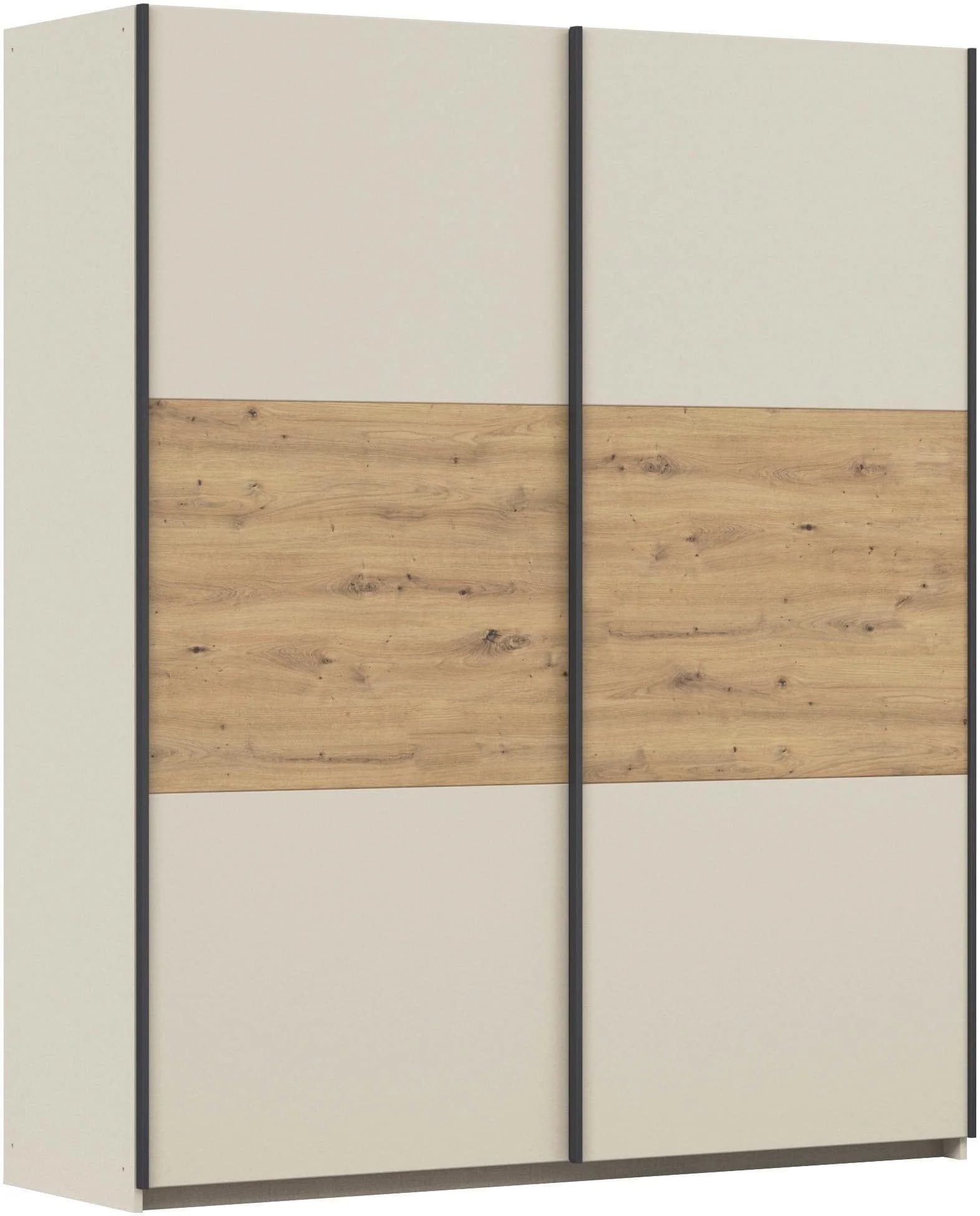 Rauch NEO Schwebetürenschrank Beige Eiche Artisan Premium