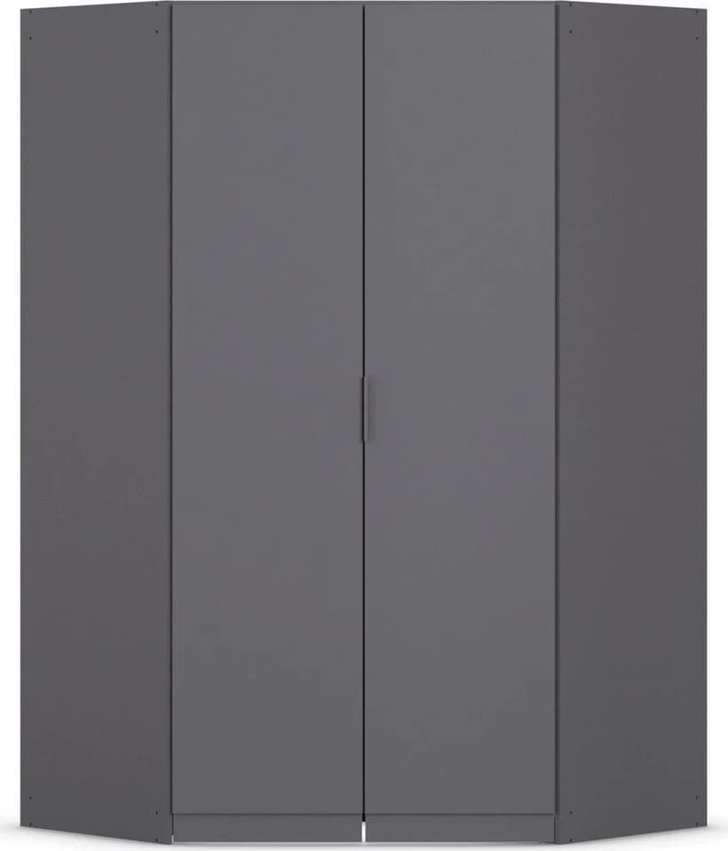Kleiderschrank RAUCH Eckschrank Ankleidezimmer Schlafzimmer Garderobe Graumetallic - Bild 2
