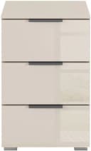 OTTO HOME Nachtkommode AGORDO mit Glasfront Beige Grau Bild 3