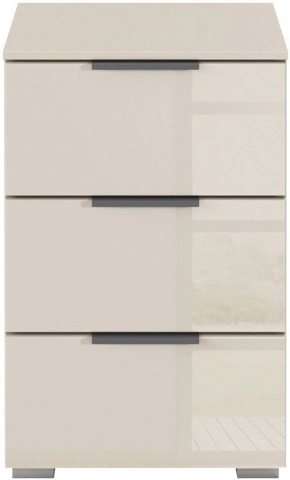 OTTO HOME Nachtkommode AGORDO mit Glasfront Beige Grau - Bild 3