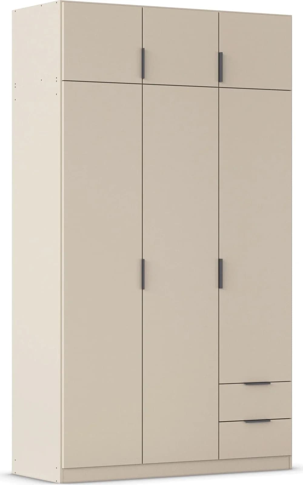Kleiderschrank RAUCH Drehtürenschrank Garderobe Ankleide Schlafzimmer LAGOA Beige