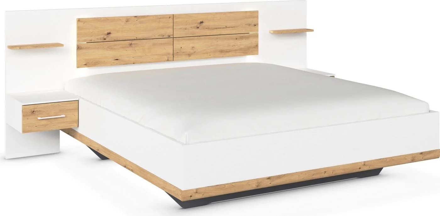 Rauch Bettanlage Boston-Extra Doppelbett mit Nachttischen - Bild 2