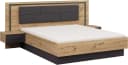 Rauch Bettanlage Bilbao-Extra Eiche Artisan Graumetallic Bild 2