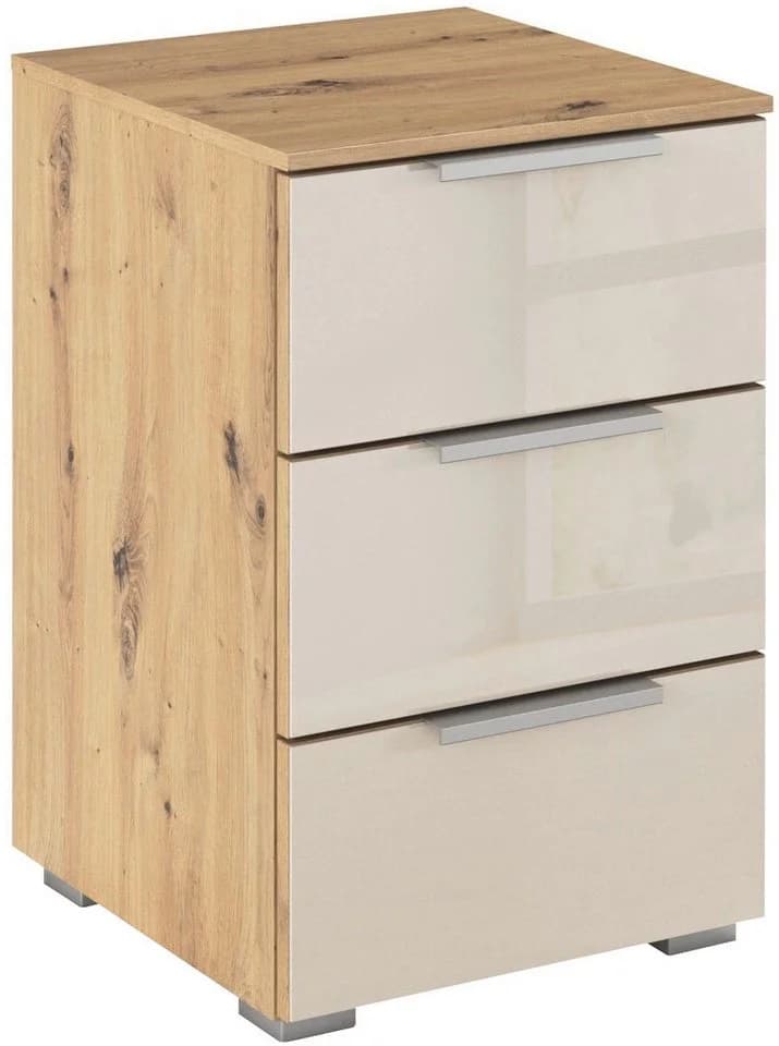 Rauch Nachtkommode KOLUNA mit Glasfront Beige Eiche Artisan - Bild 2