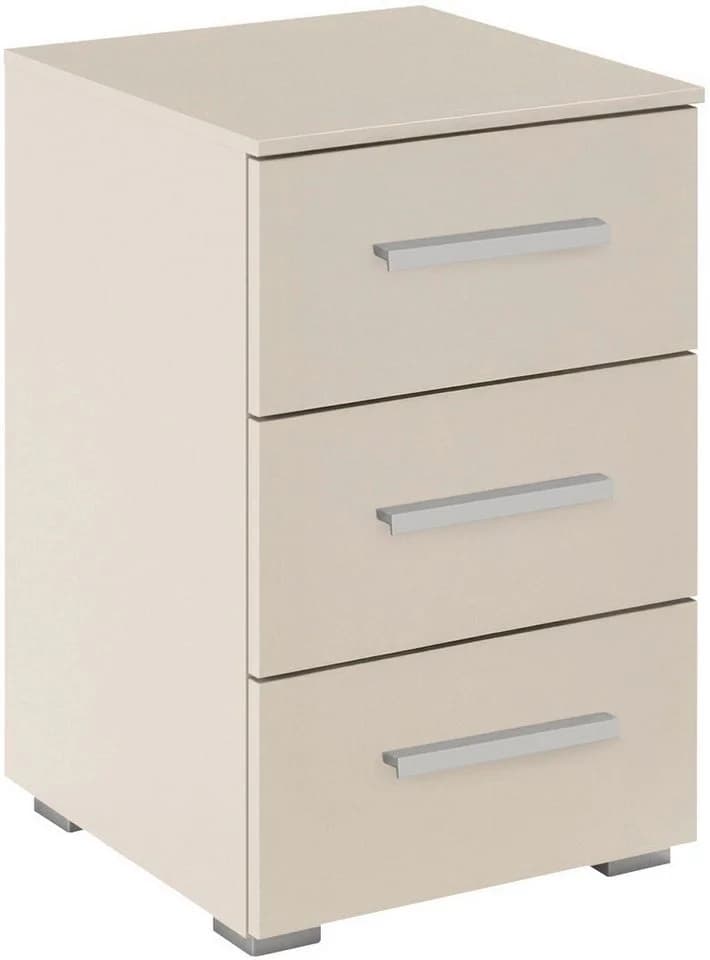 Rauch Nachtkommode KOLUNA Beige 3 Schubladen Holzwerkstoff - Bild 2