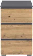 Nachtkommode im Artisan-Stil aus Holzwerkstoff Bild 5