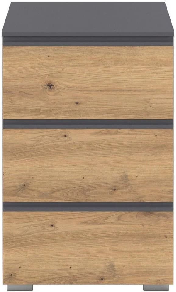 Nachtkommode im Artisan-Stil aus Holzwerkstoff - Bild 5