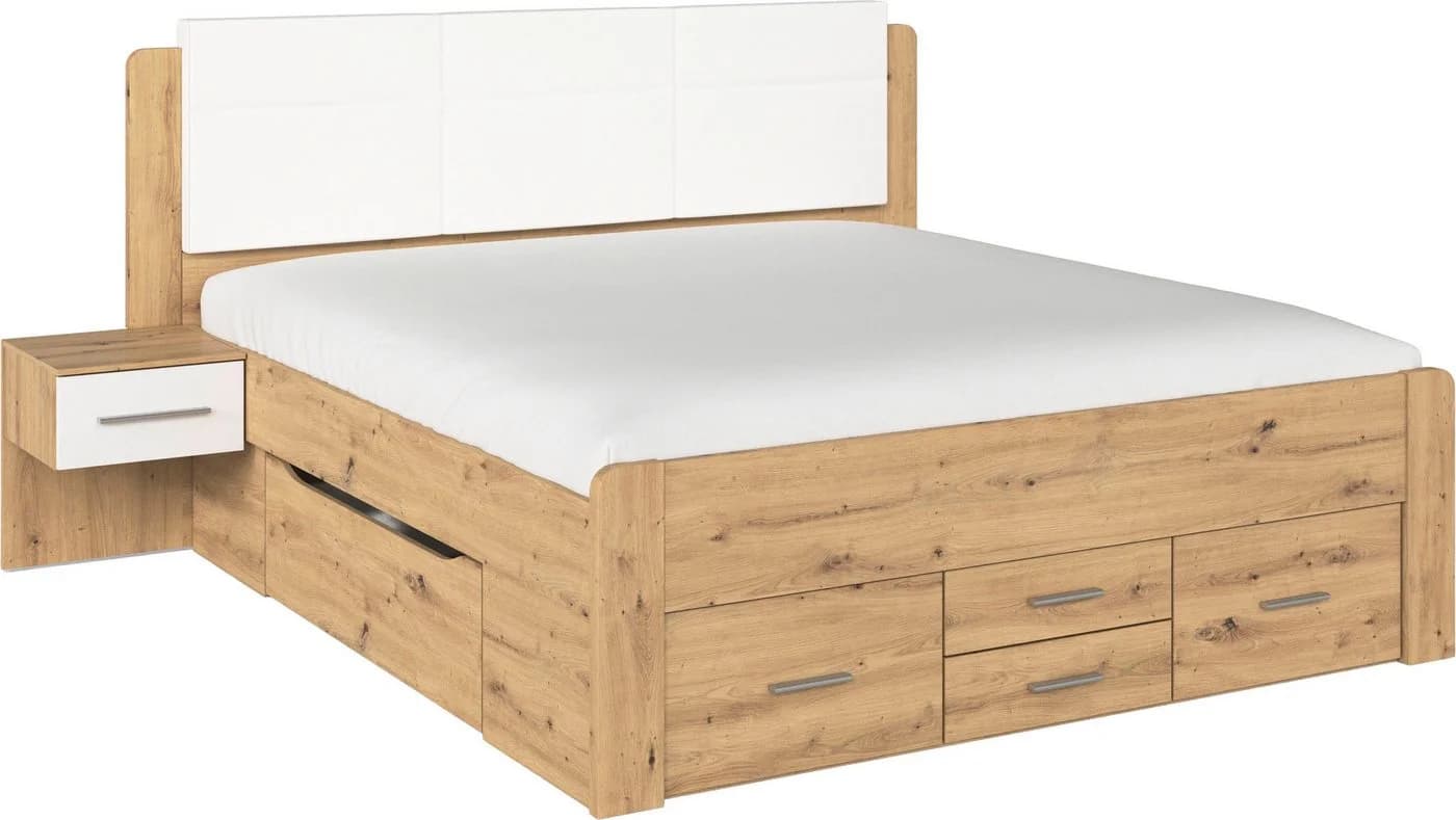 Rauch Bettanlage Weingarten Doppelbett mit Stauraum - Bild 2