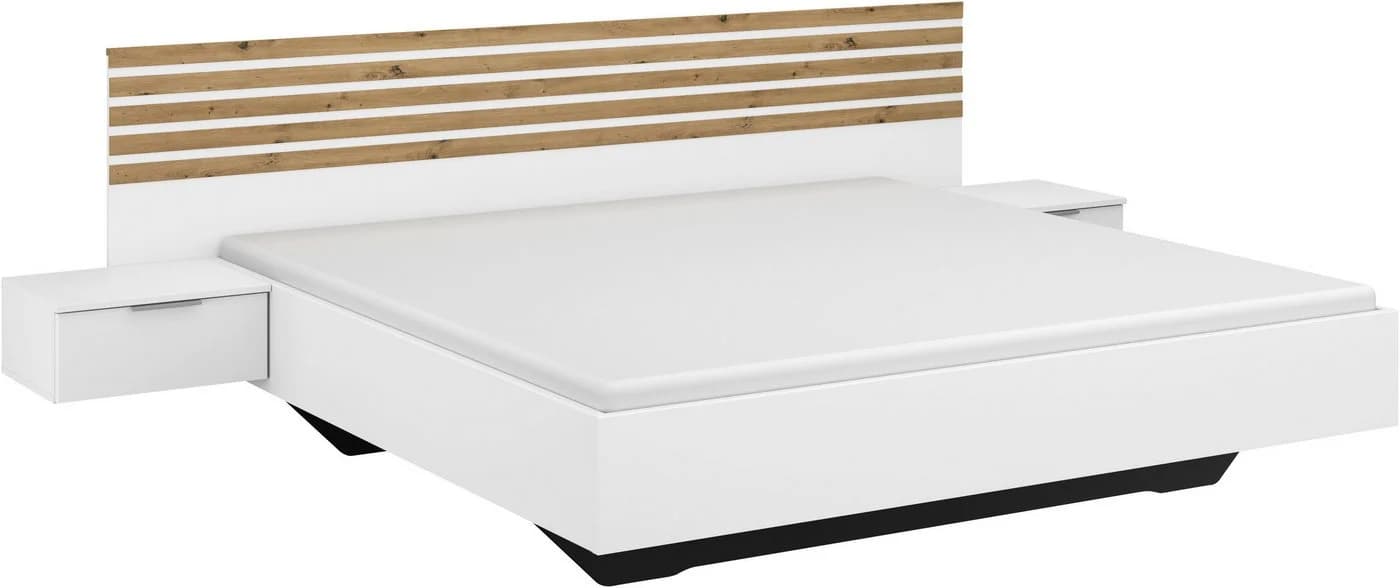 Rauch Bettanlage LAMELLA Doppelbett Futonbett 160x200 oder 180x200 cm - Bild 2