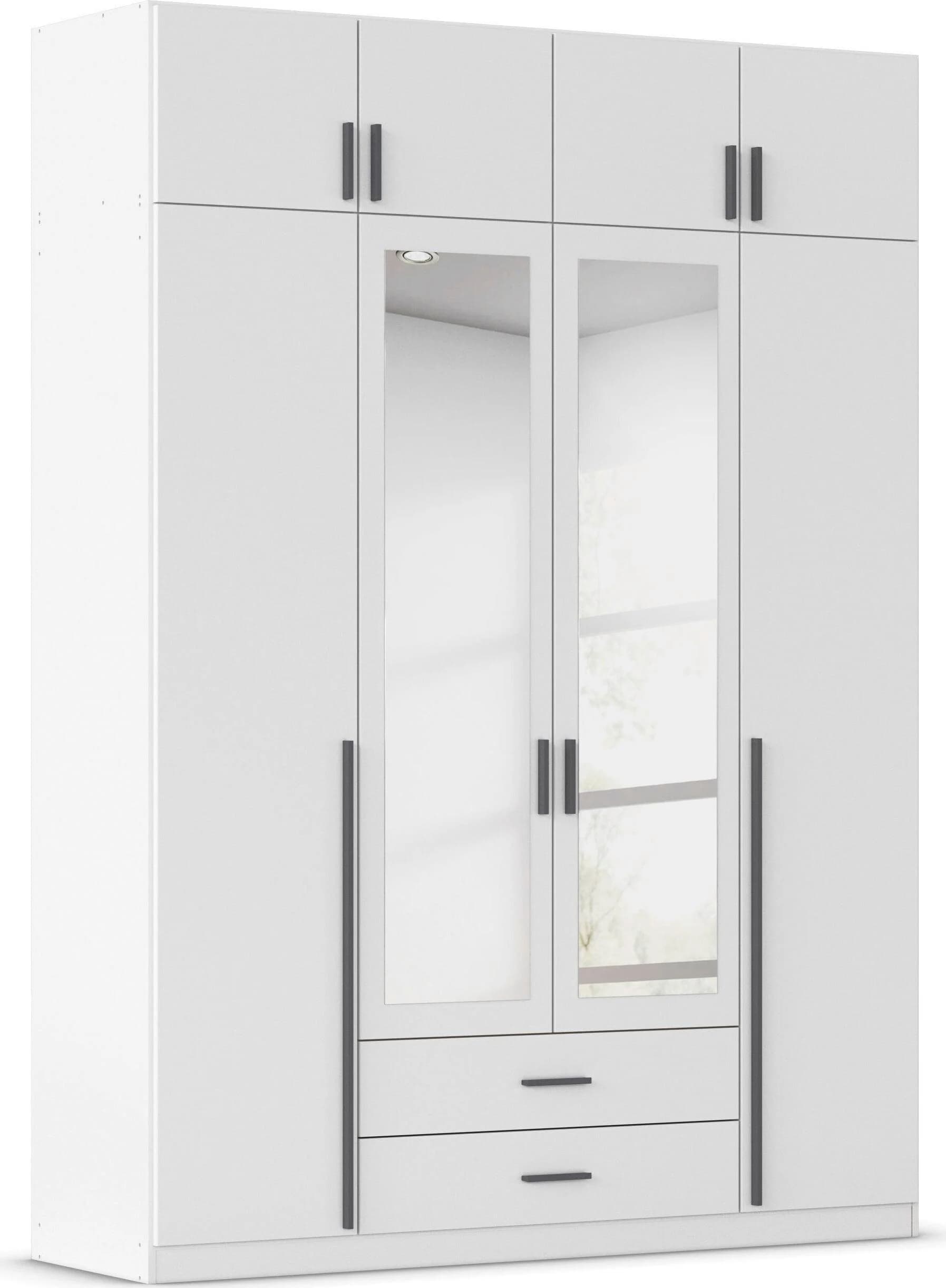 Kleiderschrank RAUCH Garderobe Wäscheschrank Gamma Alpinweiß