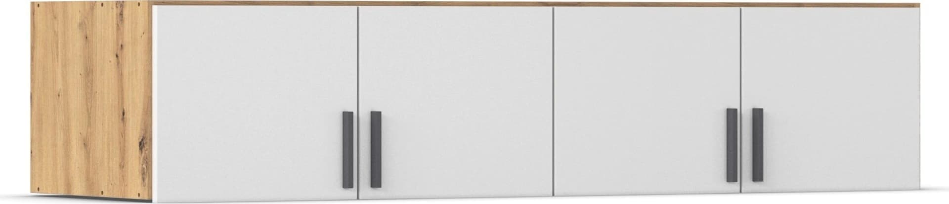 Aufsatzschrank RAUCH Gamma Eiche Artisan Alpinweiß
