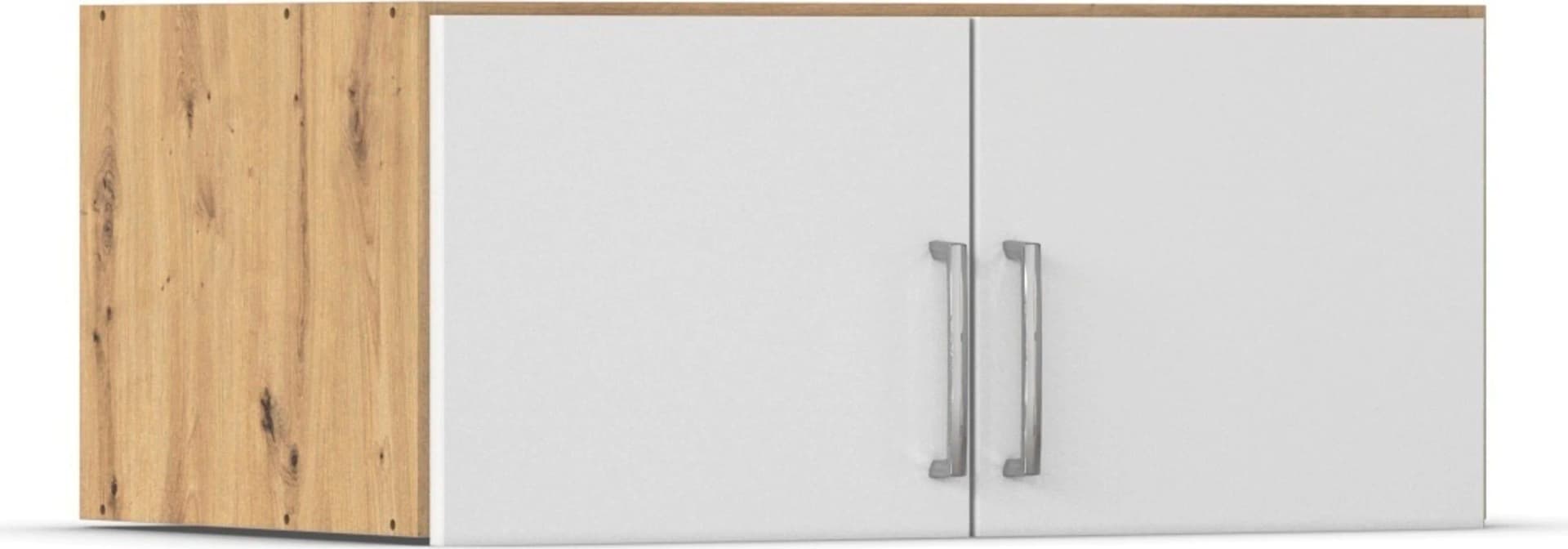 Aufsatzschrank RAUCH Gamma Eiche Artisan Alpinweiß