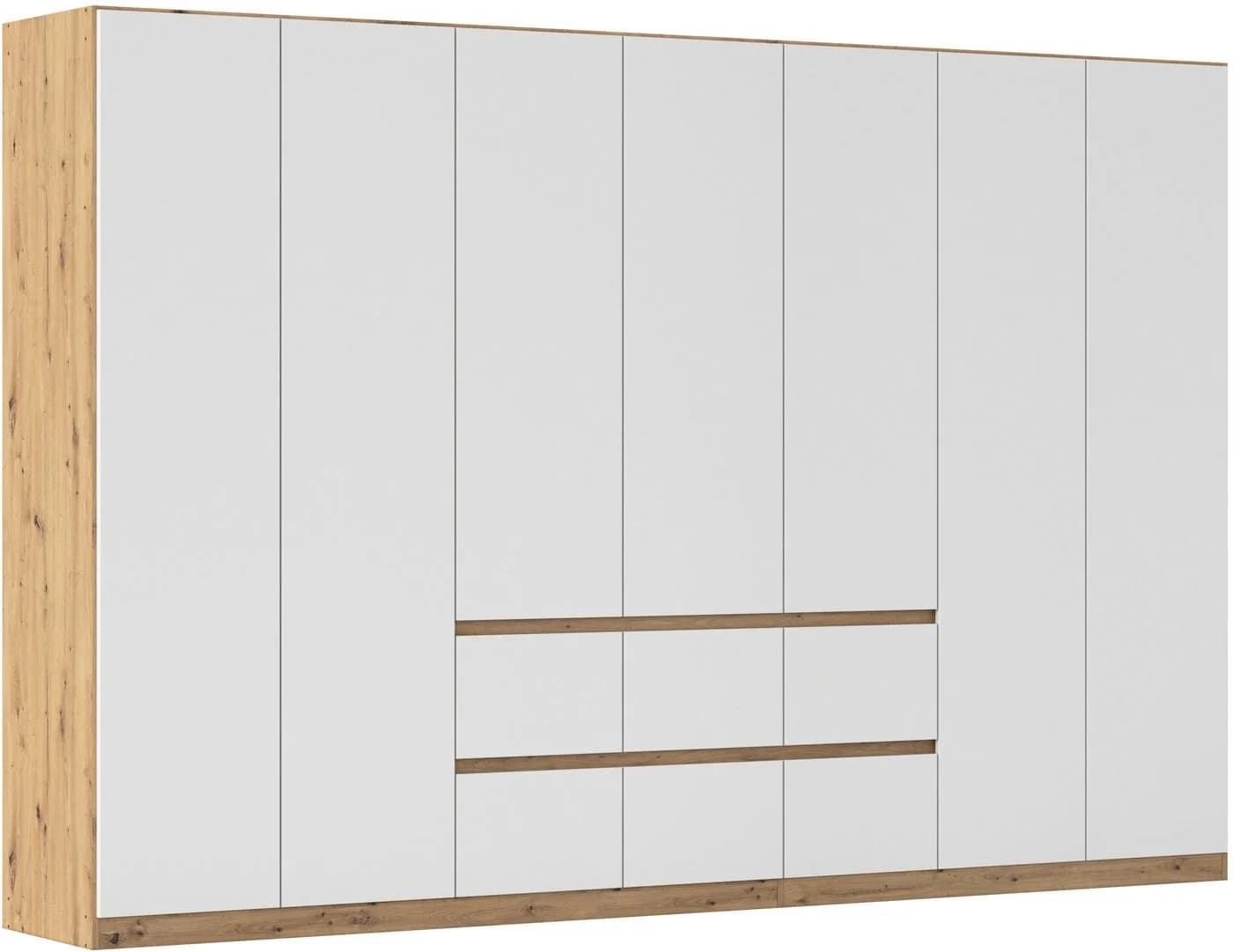 Rauch Schrank Mainz Drehtürenschrank Eiche Artisan/Alpinweiß - Bild 2