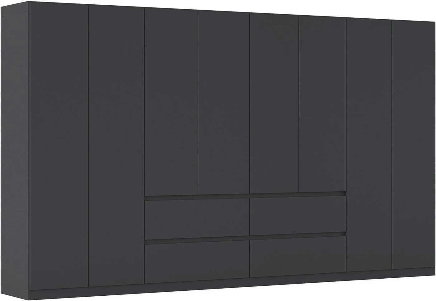Rauch Garderobenschrank Mainz 360cm Grau Push-to-Open - Bild 2
