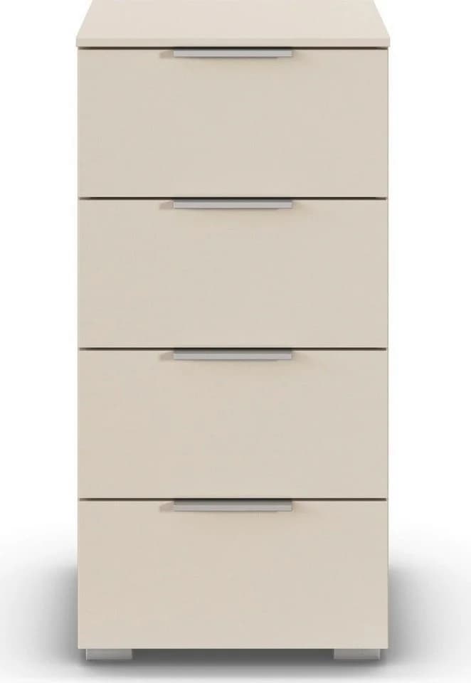 Schubkastenkommode ASTANA Beige Holzwerkstoff 4 Schubladen - Bild 2