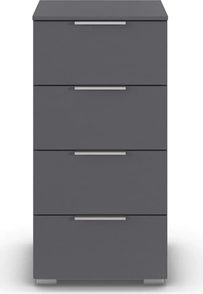 Schubkastenkommode RAUCH Highboard Sideboard Schubladenkommode ASTANA Graumetallic - Bild 2