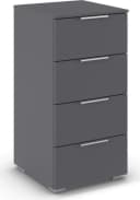 Schubkastenkommode RAUCH Highboard Sideboard Schubladenkommode ASTANA Graumetallic Bild 3
