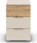 Rauch Nachttisch ASTANA Beige Holzwerkstoff 3 Schubladen Bild 2