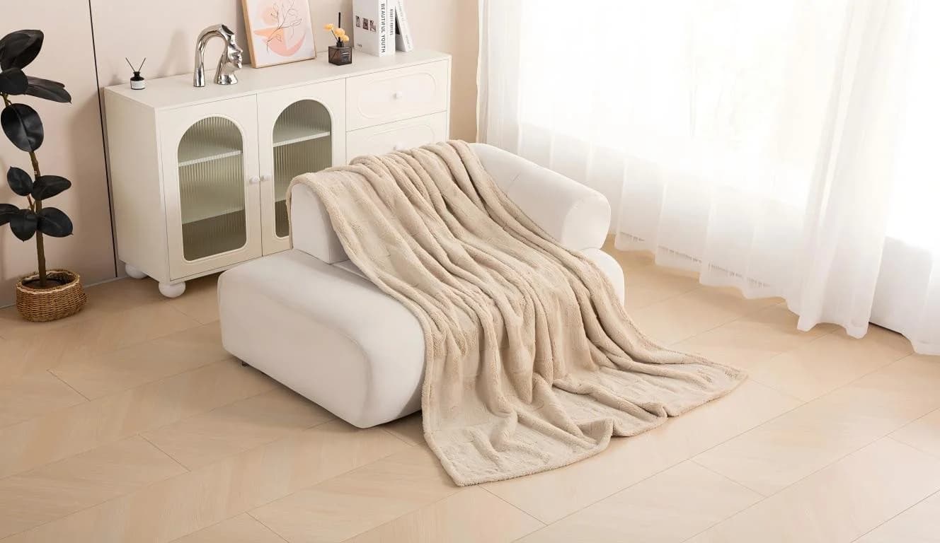 OTTO HOME Cinnia Wohndecke Beige 150x200cm Polyester