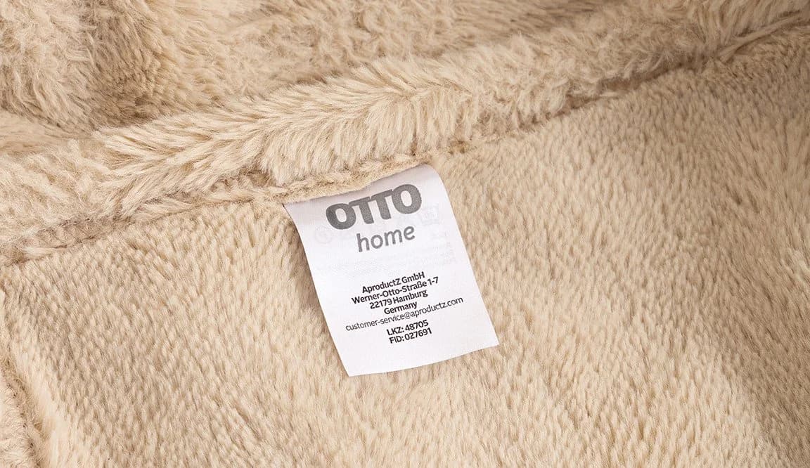 OTTO HOME Cinnia Wohndecke Beige 150x200cm Polyester - Bild 5