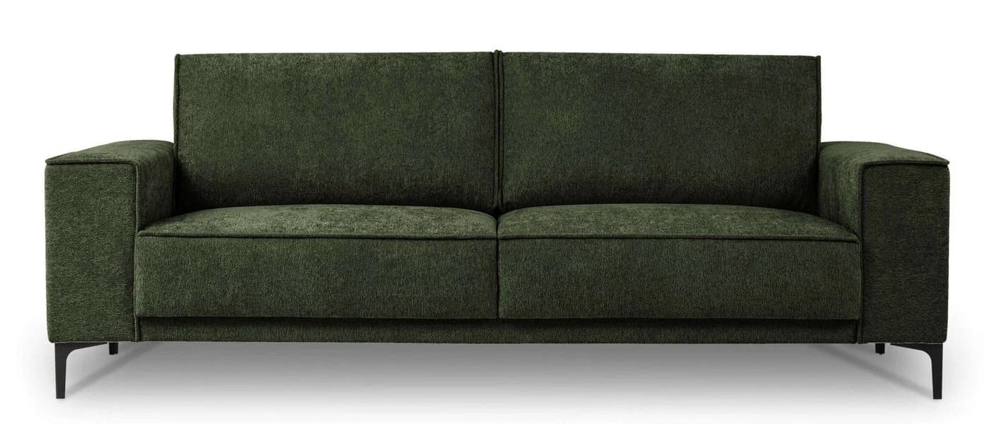 OTTO HOME OLAND 3-Sitzer Sofa Grün Skandi-Design Bouclé