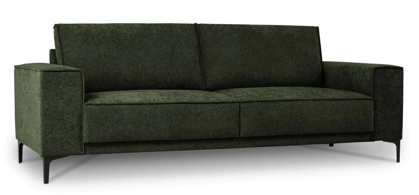 OTTO HOME OLAND 3-Sitzer Sofa Grün Skandi-Design Bouclé - Bild 5