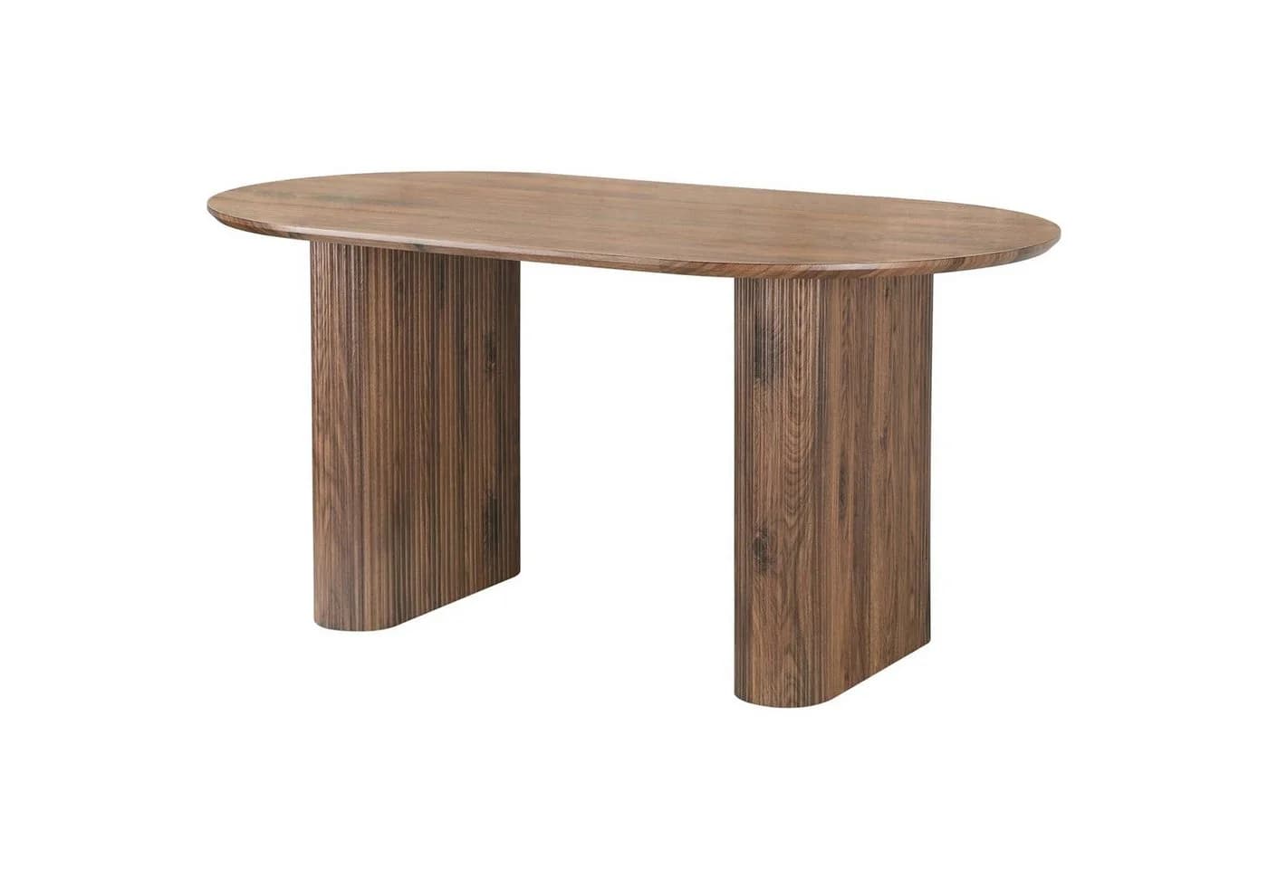 Esstisch OTTO HOME Bostonia Oval Braun MDF - Bild 2