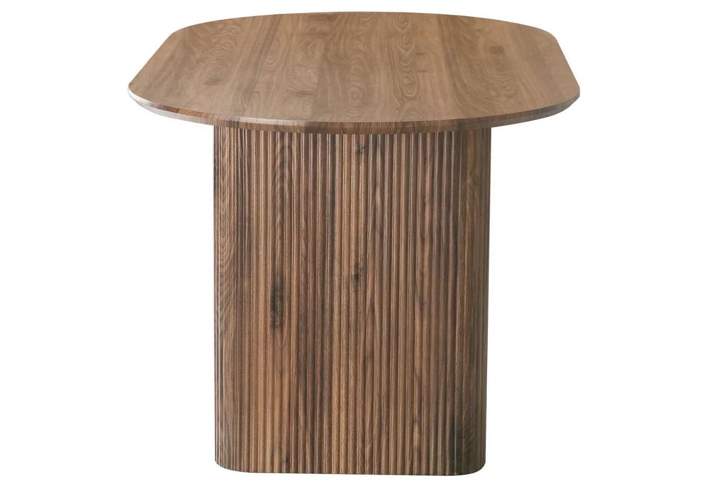 Esstisch OTTO HOME Bostonia Oval Braun MDF - Bild 5