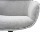 Home Affaire Esszimmerstuhl Cusey 360° drehbar, extra dicke Polsterung, 2er-Set, grau Bild 5