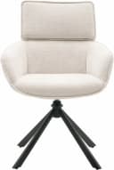 Home Affaire Esszimmerstuhl Cusey 360° drehbar, extra dicke Polsterung, 2er-Set Beige Bild 4