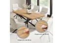OTTO home Essgruppe Cusey 5-tlg. Beige Schwarz Holzoptik Bild 1