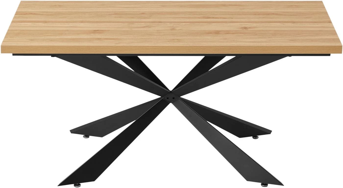 OTTO home Essgruppe Cusey 5-tlg. Beige Schwarz Holzoptik - Bild 5