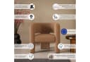 LeGer Home by Lena Gercke Ohrensessel SELMIA Braun Bild 3