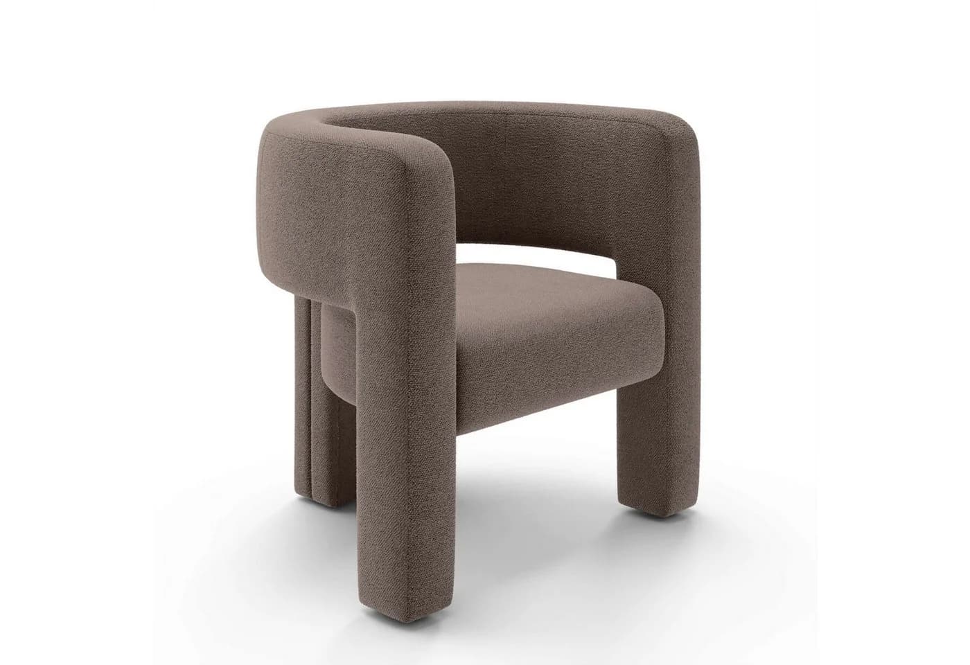 LeGer Home by Lena Gercke Ohrensessel SELMIA Braun - Bild 4