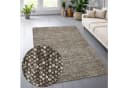 Wollteppich Wolly, Wolle von my home Braun Bild 1
